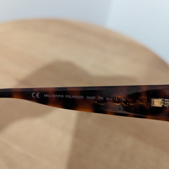 Marc by Marc Jacobs Aviator Polarized Sunglasses - Picture 3 of 8